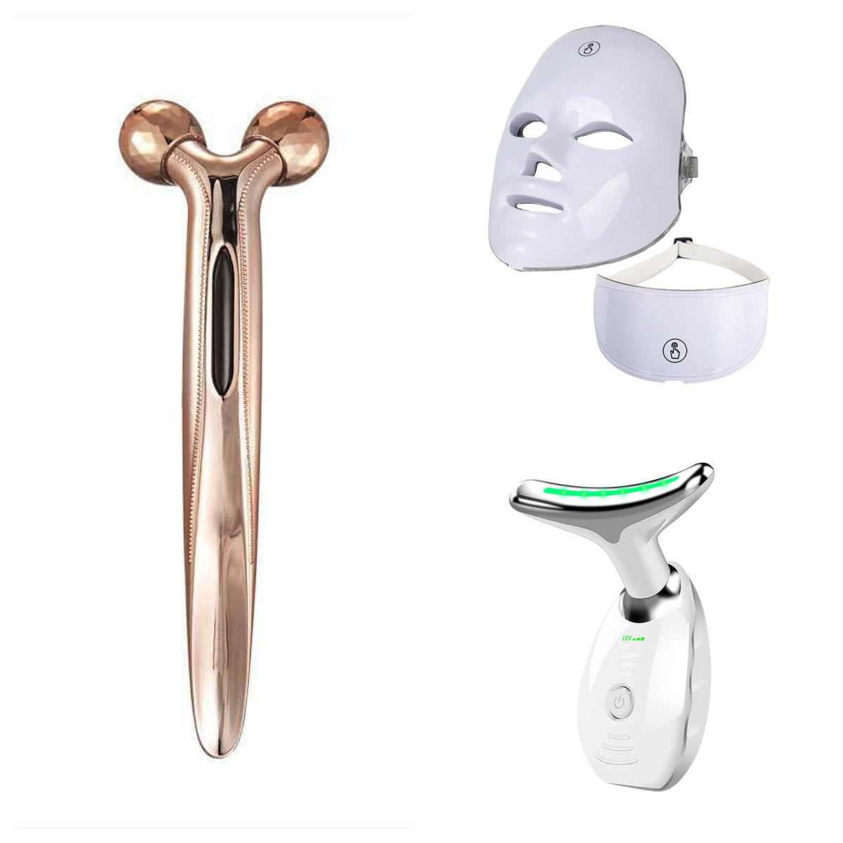 LED Beauty Maske mit Farbtherapie – Professionelles Hautpflegegerät